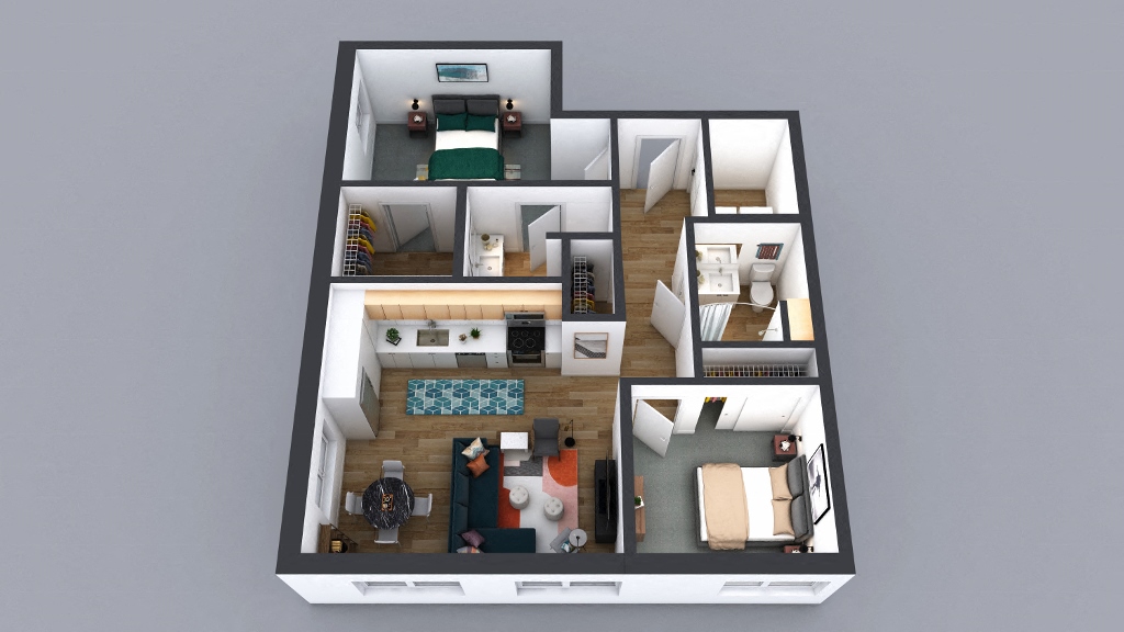 1755 NW Kearney Street Studio-2 Beds Apartment, Affordable for Rent - Photo Gallery 19